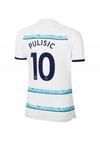 Chelsea Christian Pulisic #10 Fotballdrakt Borte Klær Dame 2022-23 Korte ermer